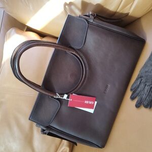 Brown Leather Handbag